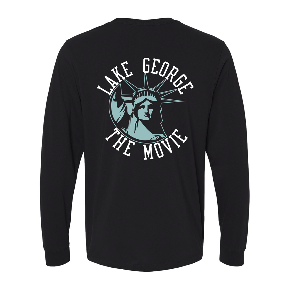 Lake George - Long Sleeve Tee - Black