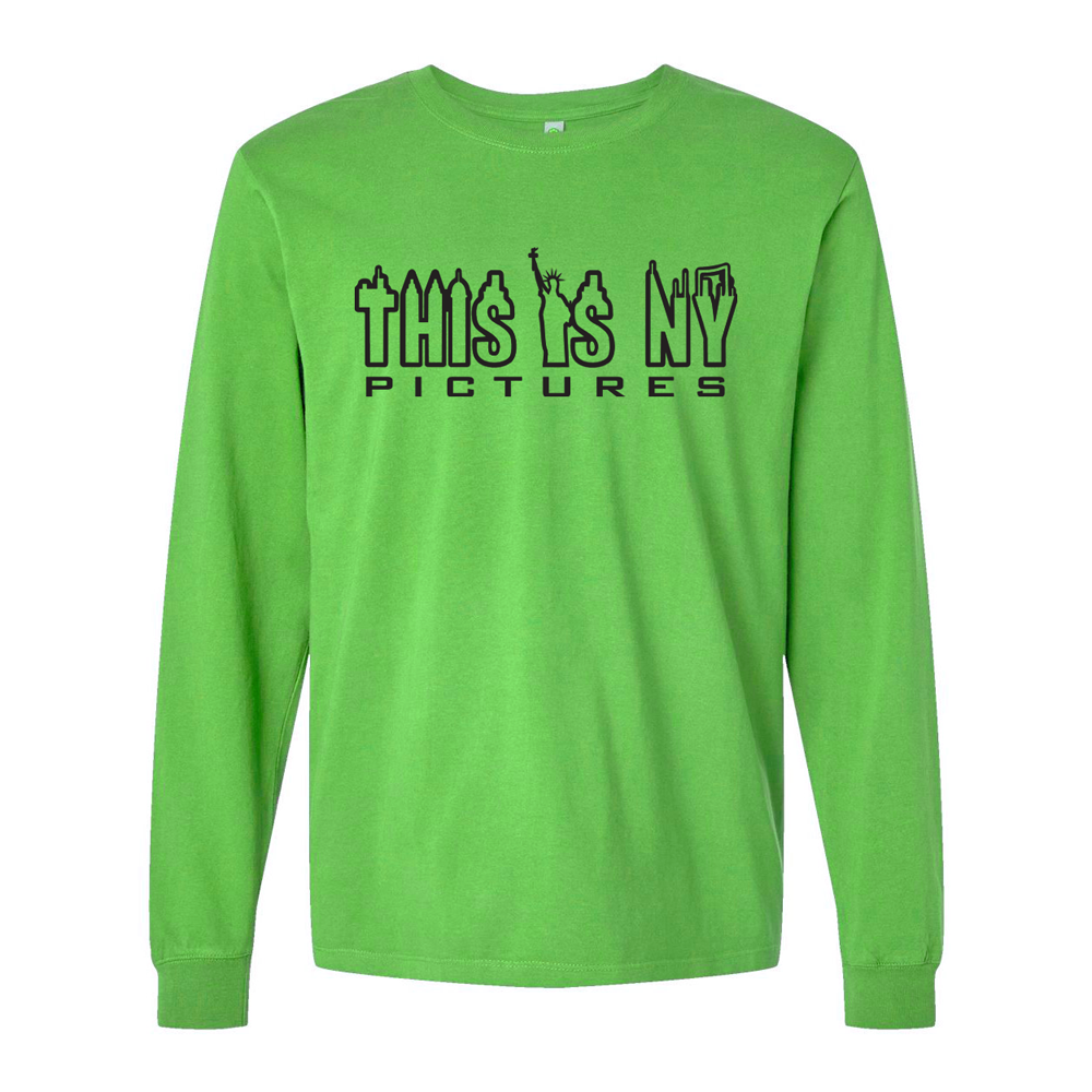 This is NY Pictures - Long Sleeve Tee - Neon Green