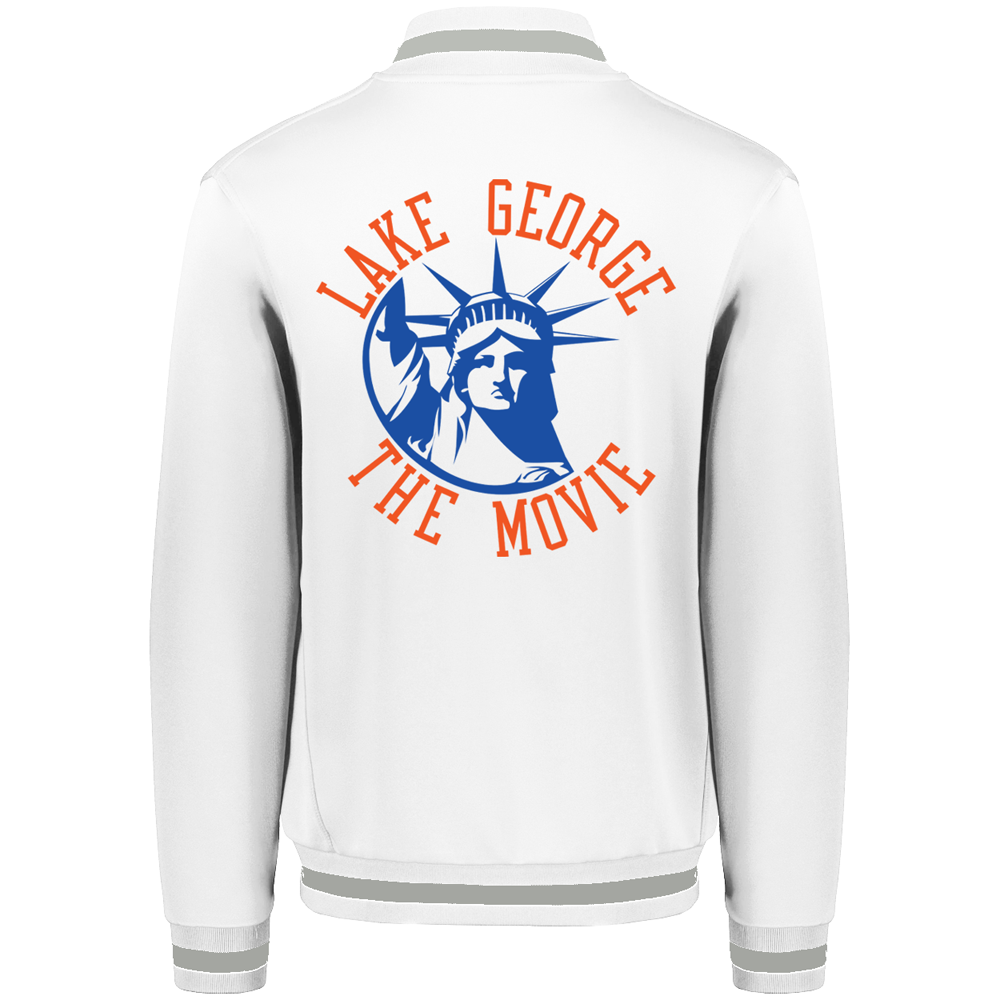 Lake George Track Jacket - White