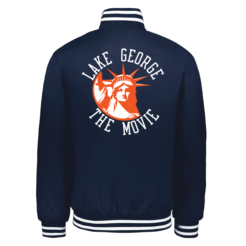 Lake George Varsity Jacket - Navy