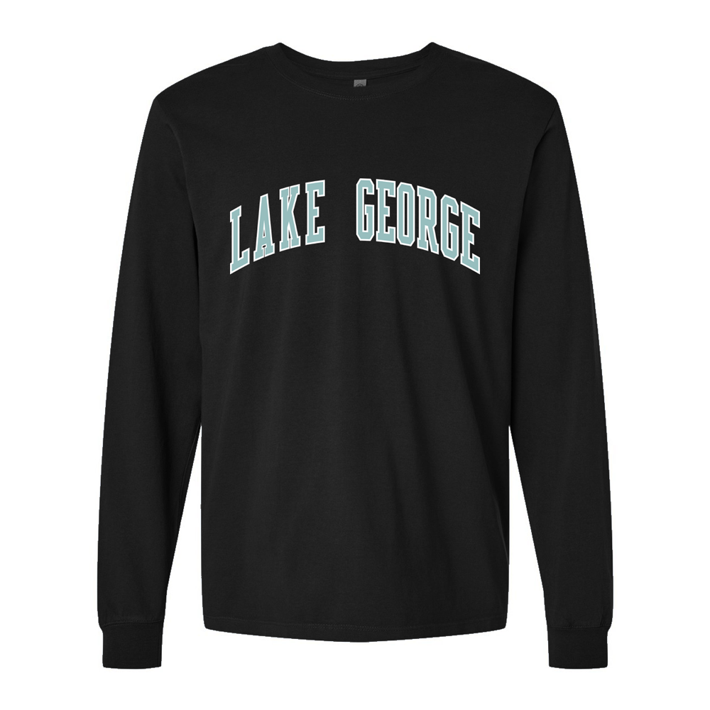 Lake George - Long Sleeve Tee - Black