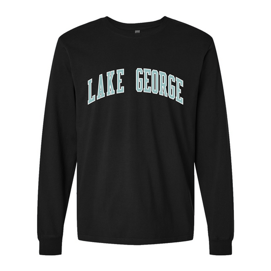 Lake George - Long Sleeve Tee - Black