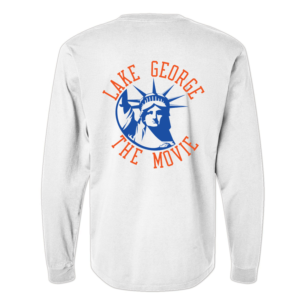 Lake George - Long Sleeve Tee - White