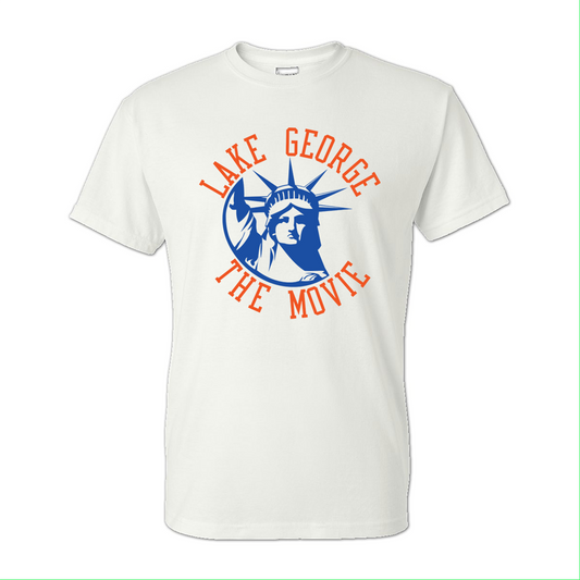 Lake George T-Shirt - White - Front Only