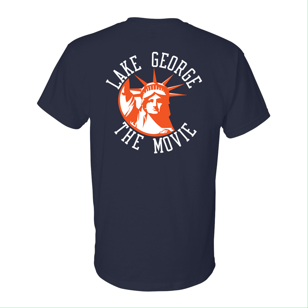 Lake George T-Shirt - Navy Blue
