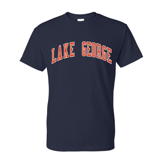 Lake George T-Shirt - Navy Blue