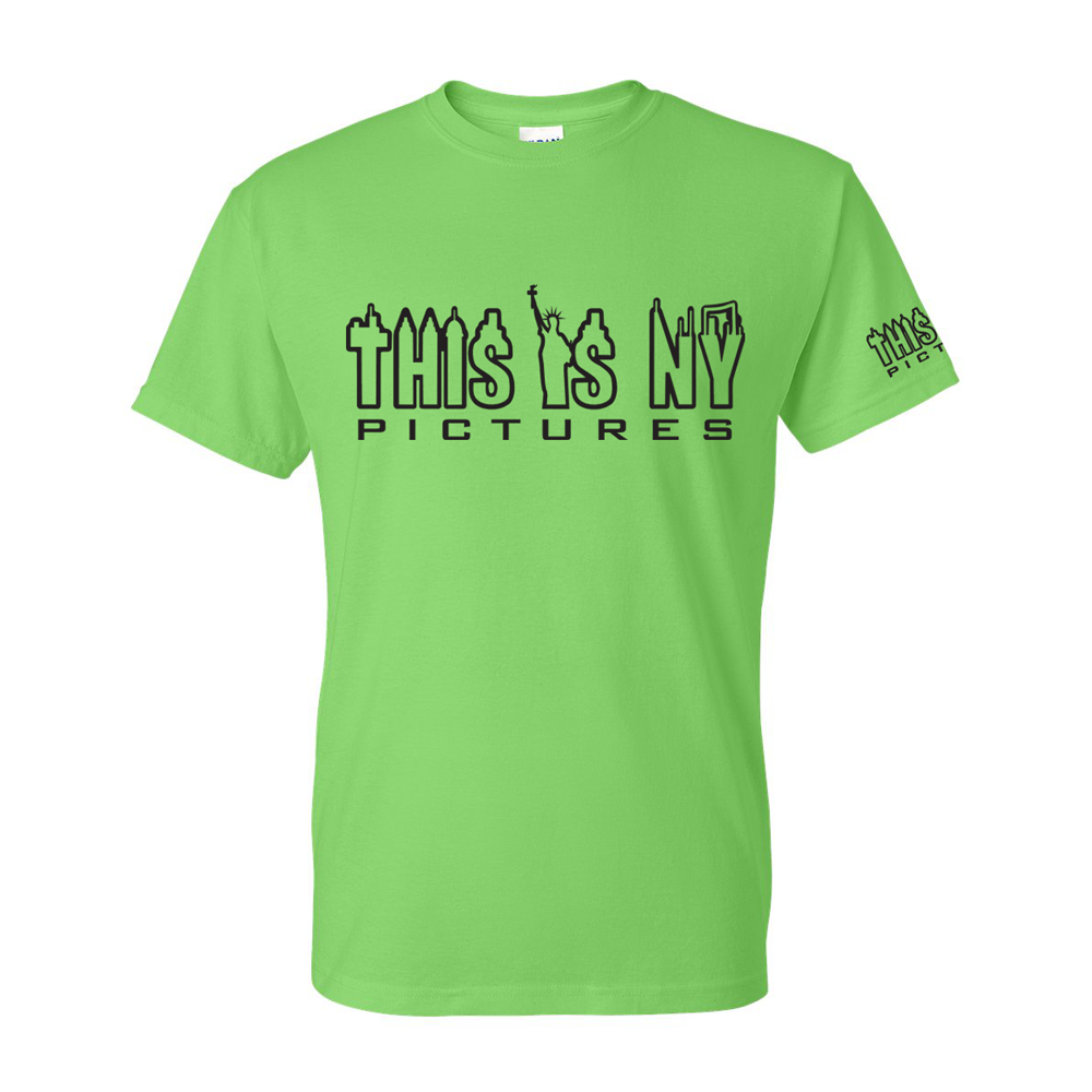 This is NY Pictures T-Shirt - Neon Green