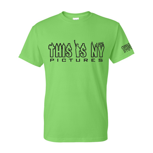This is NY Pictures T-Shirt - Neon Green