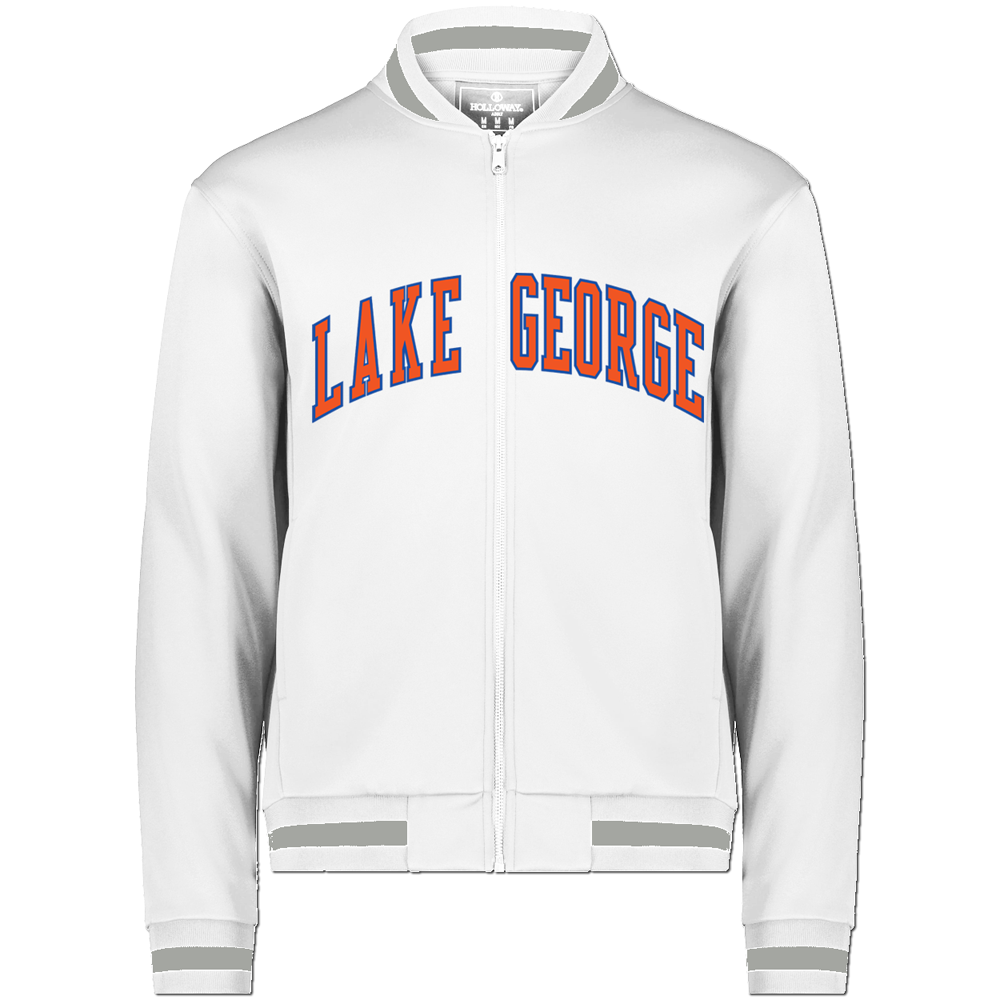 Lake George Track Jacket - White