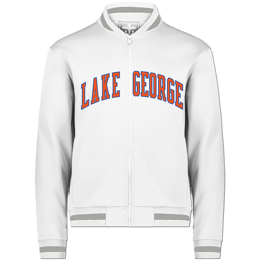 Lake George Track Jacket - White